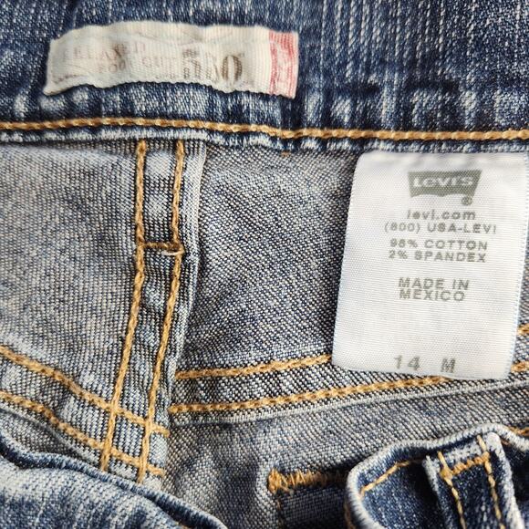 Levi's 550 Denim Jeans Women's Size 14M Relaxed Fit Red Tag Pants - Picture 9 of 9